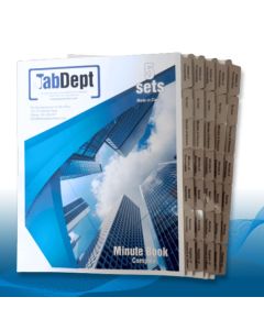 Minute Books - Complex (pkg of 5)