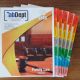 10 Sets of colorful family law tab dividers