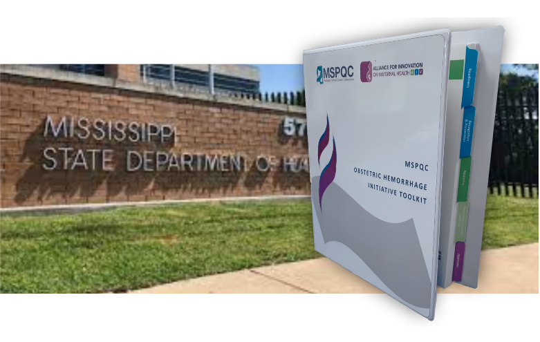 Mississippi State Dept of Health binder