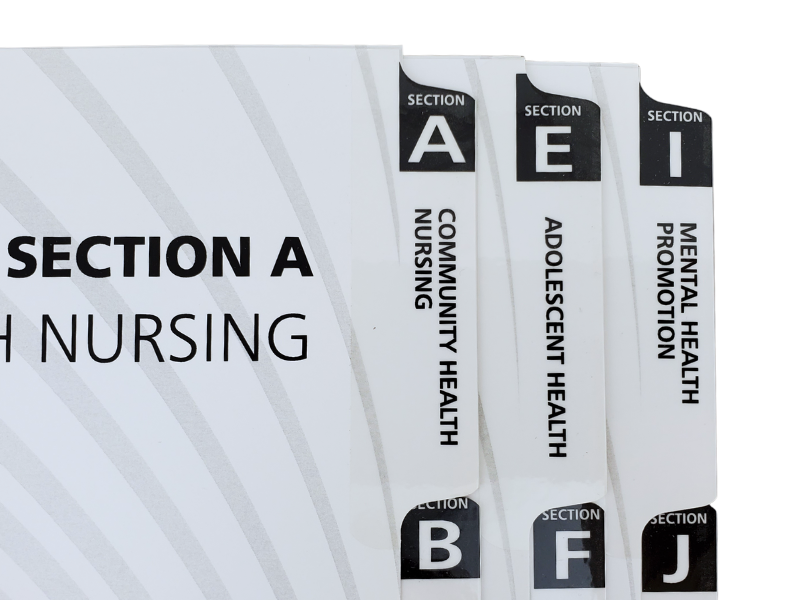 Minute Book Tab Dividers